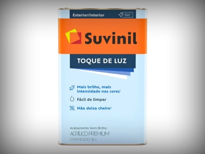 Tinta Acrlica Suvinil Semibrilho Toque de Luz - Cores - 18 Litros