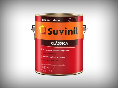 Tinta Ltex Suvinil Clssica Premium - Cores - 3,6 litros